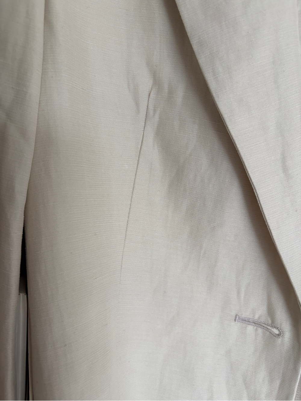 Babaton Light Cream Classic Tailored Blazer - Picture 4 of 9